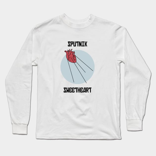 Sputnik Sweetheart Long Sleeve T-Shirt by PauEnserius